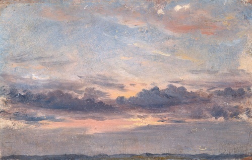 A Cloud Study, Sunset