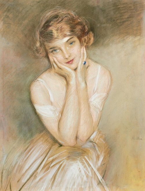 Portrait of a Society Beauty
