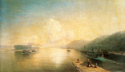 Volga near Zhiguli