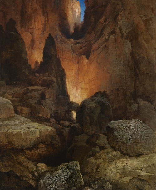 A side canyon, Grand Canyon of Arizona