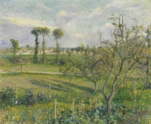 Sunset at Valhermeil, Auvers-sur-Oise