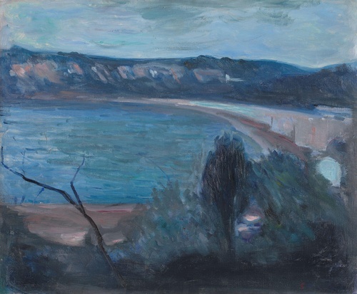 Moonlight by the Mediterranean