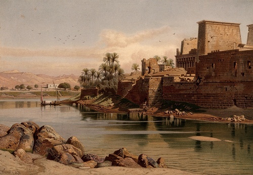 Ancient Riverside Temple