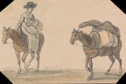 Girl with Packhorse