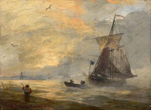 Landing of the Fishing Boats