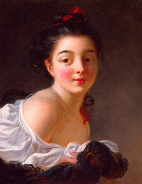 Young Woman with Brown Hair