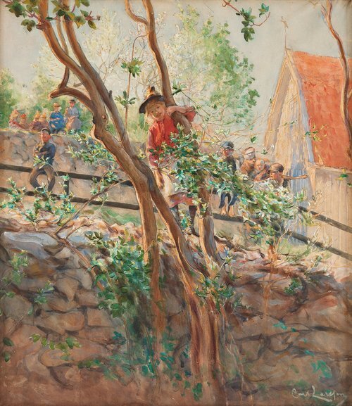 Children Playing in the Garden