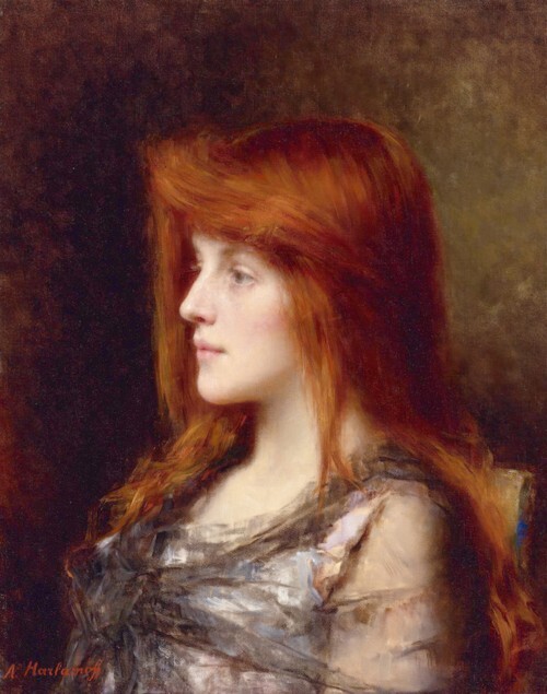 Auburn Haired Beauty