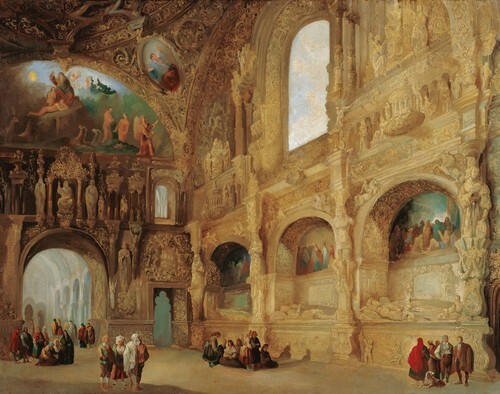 The Chapel of the Benavente Family in Medina de Rioseco 1842