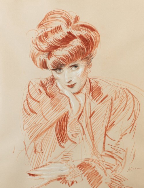 Madame Helleu bust-length