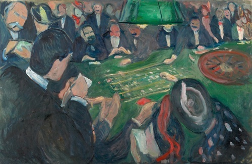 At the Roulette Table in Monte Carlo