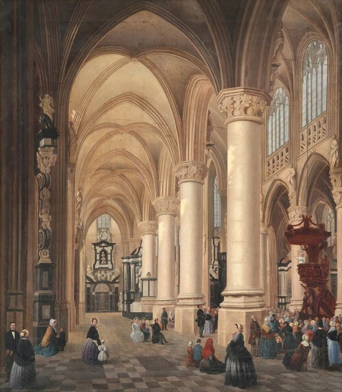 Animated Church Interior
