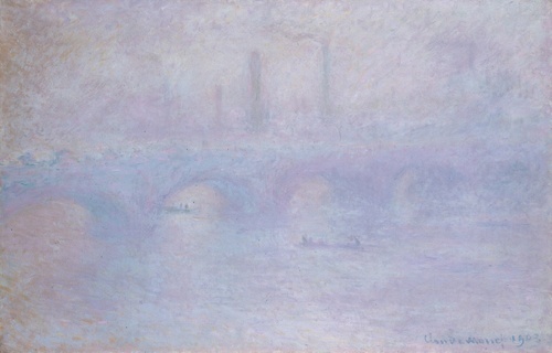 Waterloo Bridge, Effect of Fog