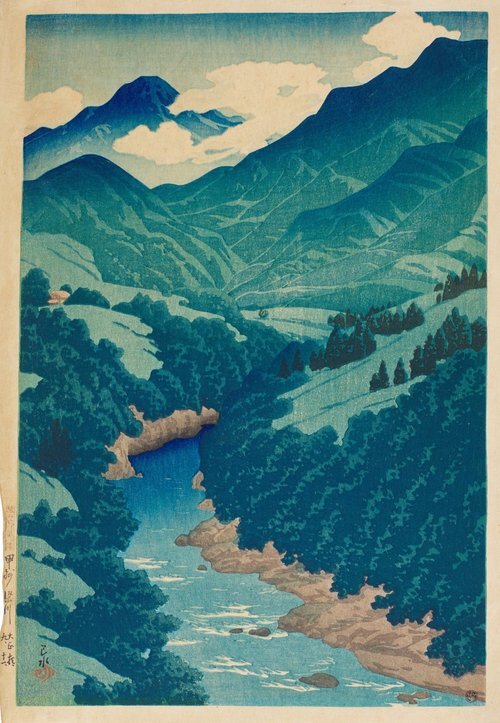 Travel Notes II (Travel Souvenirs, Second Collection) Koshu Somagawa 1921