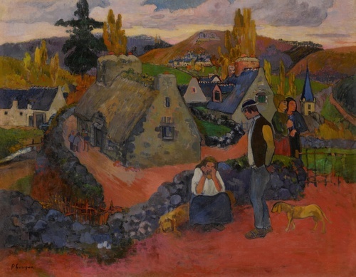 Drama in the Village, Pont-Aven