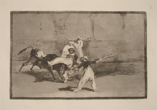 Bullfight: The Moor Caught by the Bull