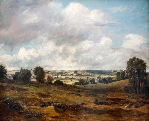 View of Dedham Vale from East Bergholt