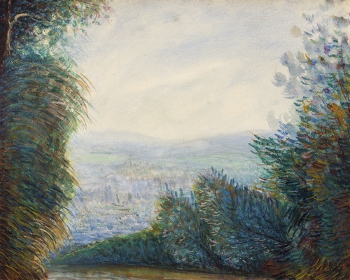 The Auvers Valley on the Oise River