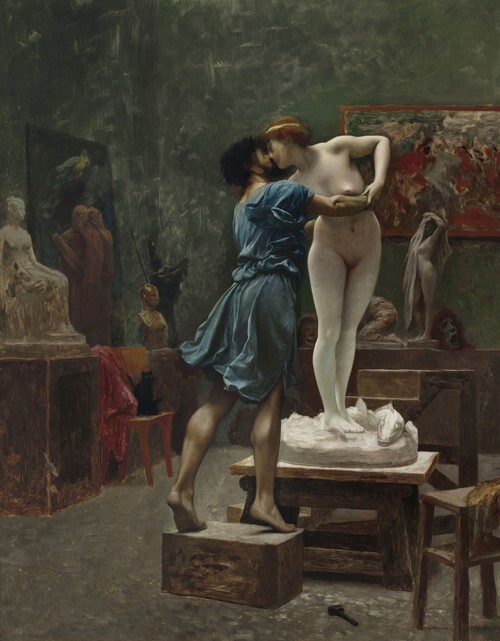 Pygmalion and Galatea