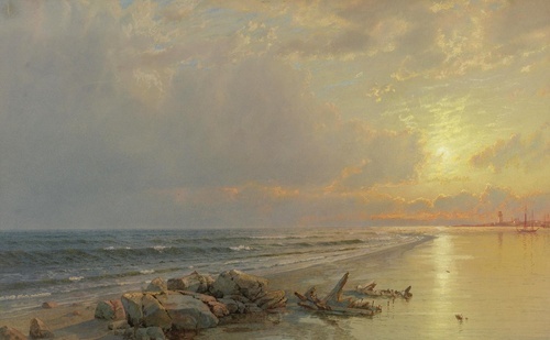 Sunset on the New Jersey Coast