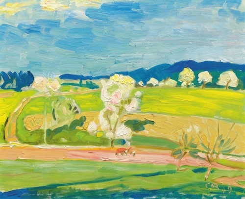 Landscape near Oschwand