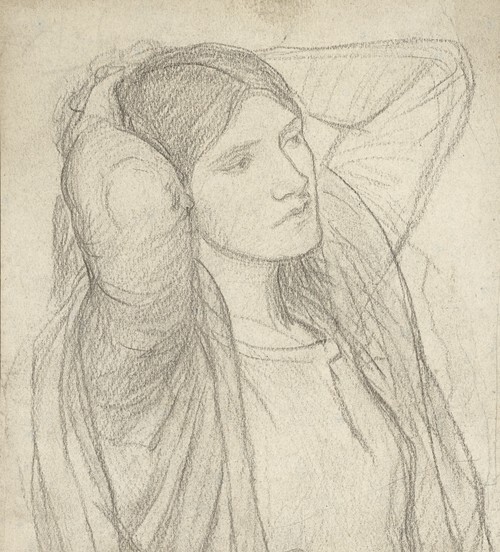 Study for I'm Half Sick of Shadows Said the Lady of Shallot