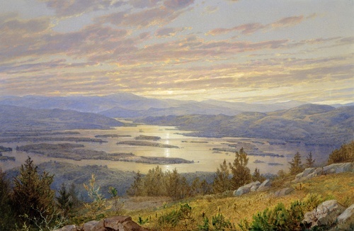 Lake Squam from Red Hill