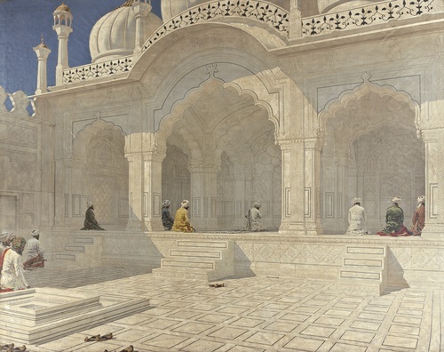 Pearl Mosque, Delhi 1879