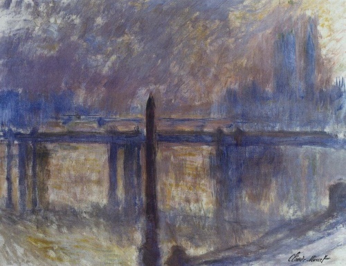 Charing Cross Bridge, Cleopatra's Needle