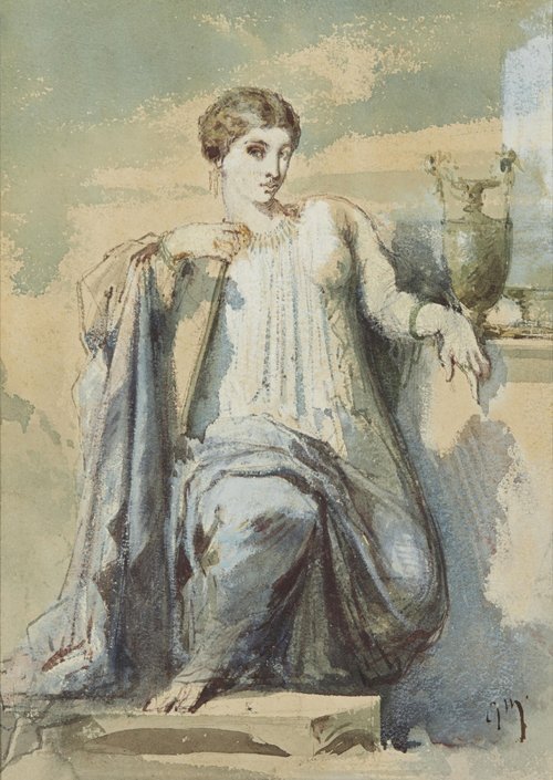 Sapho (Young Woman with Vase)