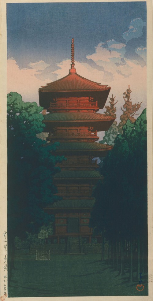池上本门寺之塔 1928