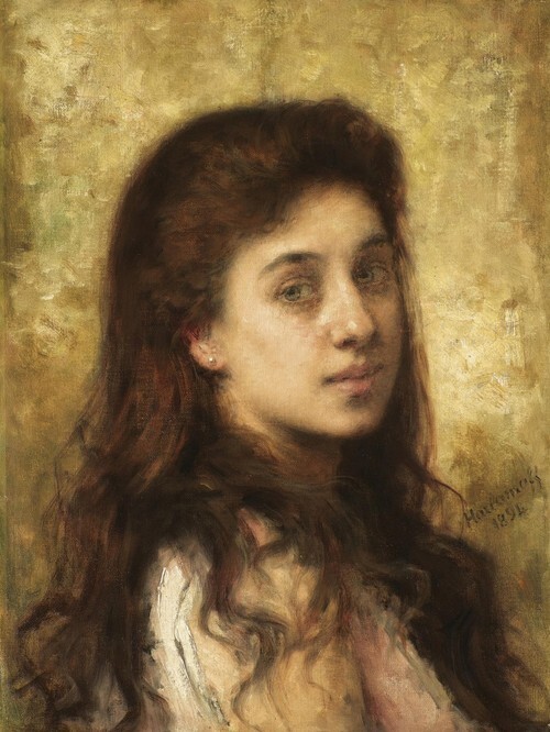 Auburn-Haired Beauty