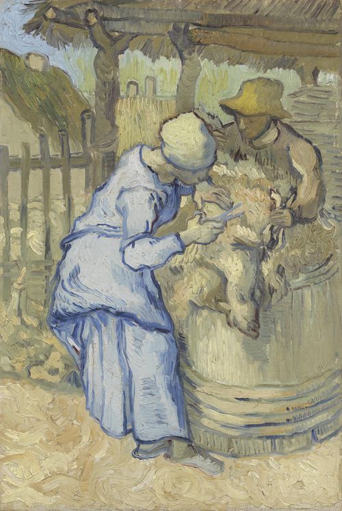 The Sheepshearer (after Millet)