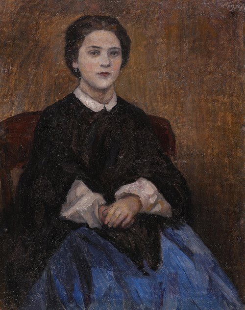 Portrait of E.I. Surikova (Vinogradova)