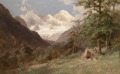 Landscape in the Caucasus