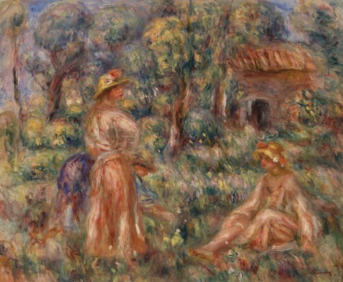 Girls in a Landscape