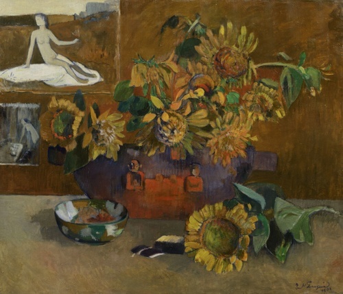 Still Life with Sunflowers
