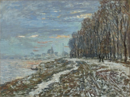 The Promenade at Argenteuil, Winter's Evening
