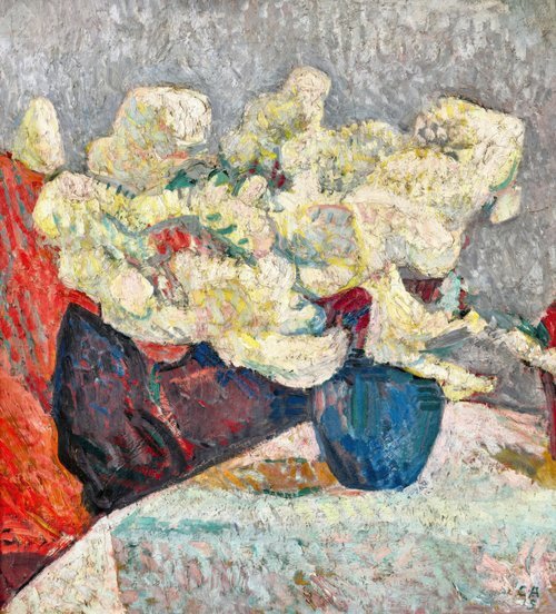 白色花卉 1915