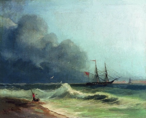 Sea before the storm