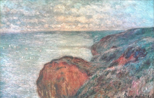 Cliff near Dieppe, Cloudy Weather