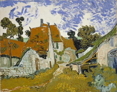 1890 Street in Auvers-sur-Oise