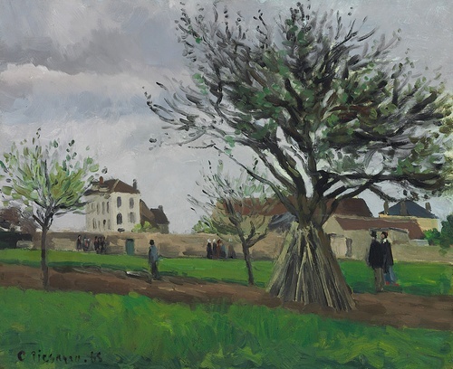 Apple Trees at Pontoise, the House of Père Gallien