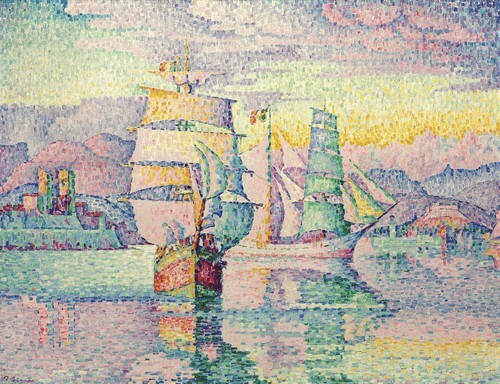 İki Direkli Yelkenliler. Antibes 1916