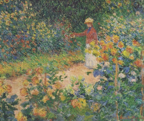 In the garden