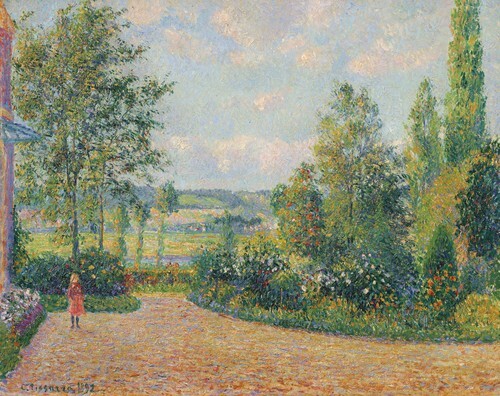 The Garden of Octave Mirbeau, the Terrace, Les Damps 1892