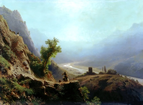 In the Caucasus Mountains