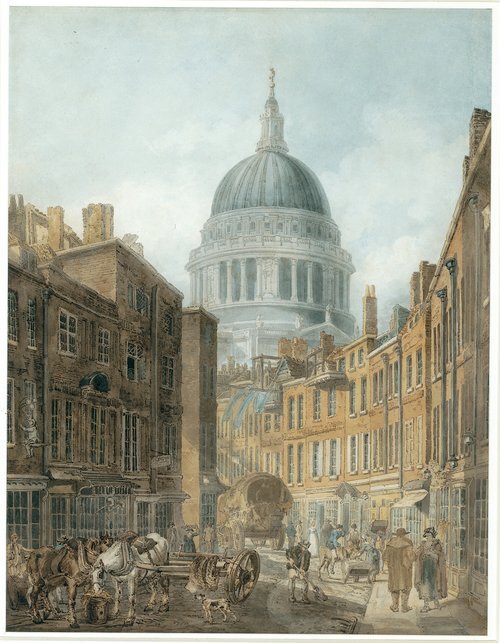 St. Paul's Cathedral from St. Martin's-le-Grand