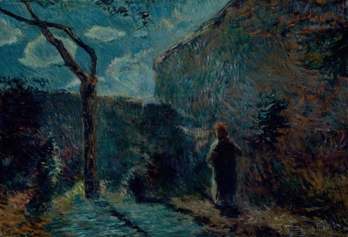 Narożnik ściany (efekt nocny)