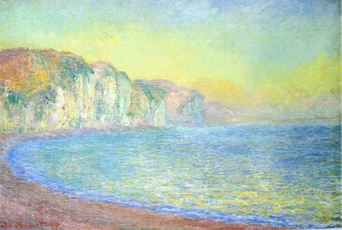 หน้าผาที่ Pourville, พระอาทิตย์ตก